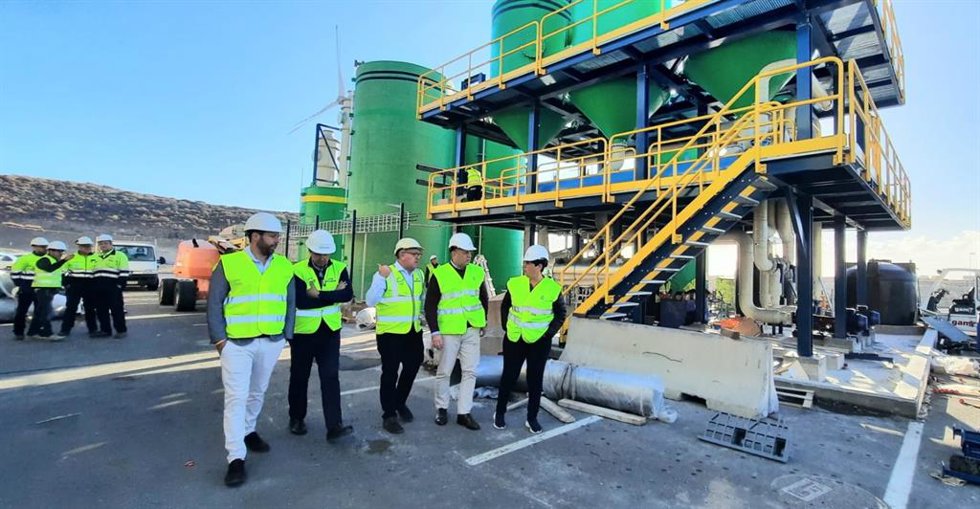 El Cabildo de Tenerife pone en marcha la plata de lixiviados del Complejo Ambiental de Tenerife