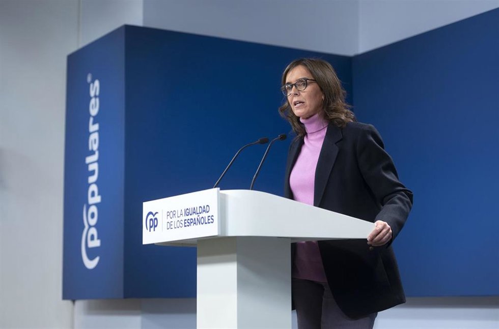 Archivo - La vicesecretaria de Organización Territorial del PP, Carmen Fúnez