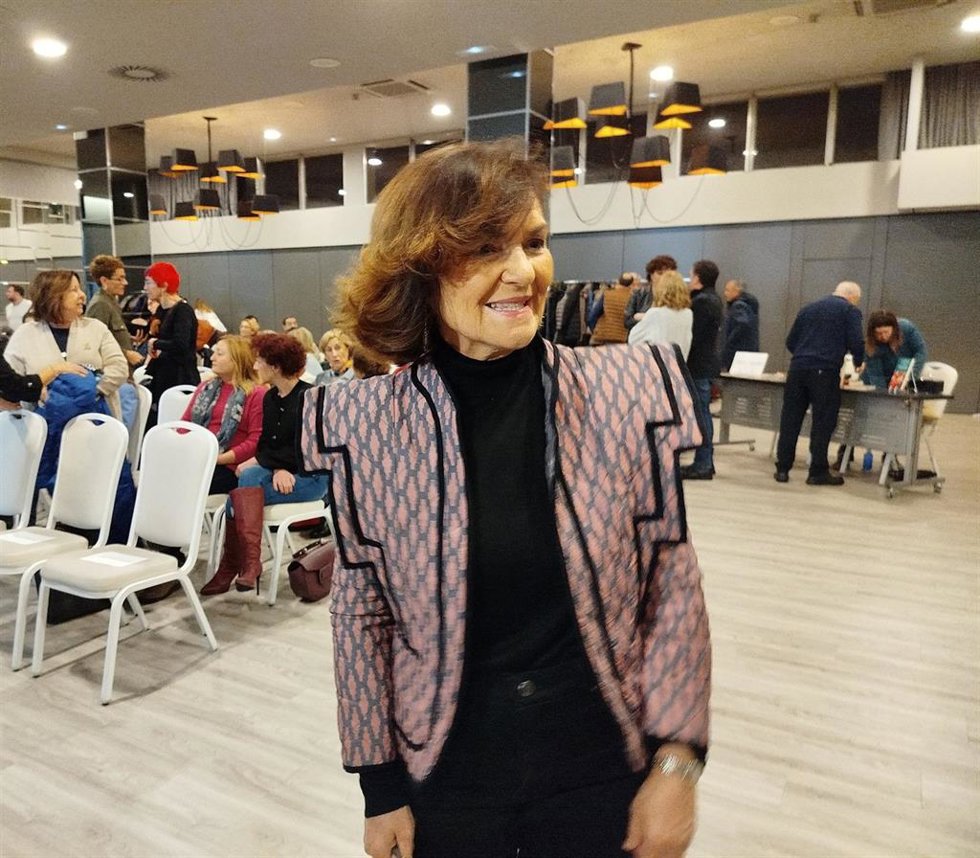 La exvicepresidenta y exministra del Gobierno de España y actual presidenta del Consejo de Estado, Carmen Calvo