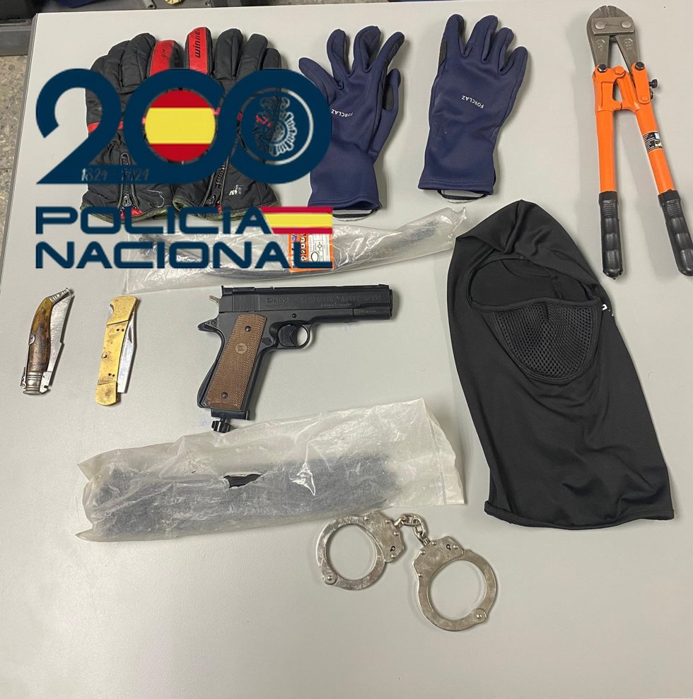 Imagen de los efectos intervenidos