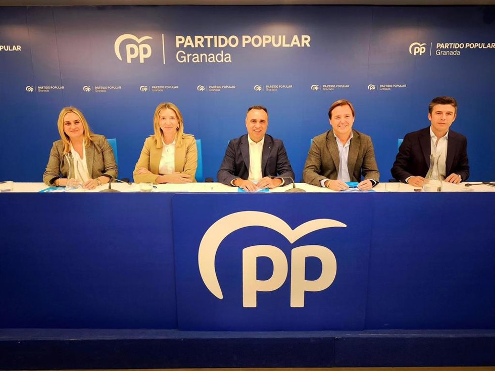 Foto de la celebración de la Junta Directiva Provincial del PP de Granada.
