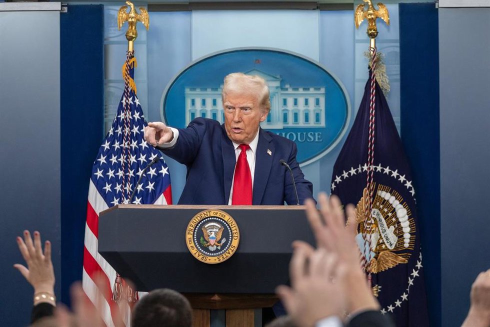 El presidente de Estados Unidos, Donald Trump