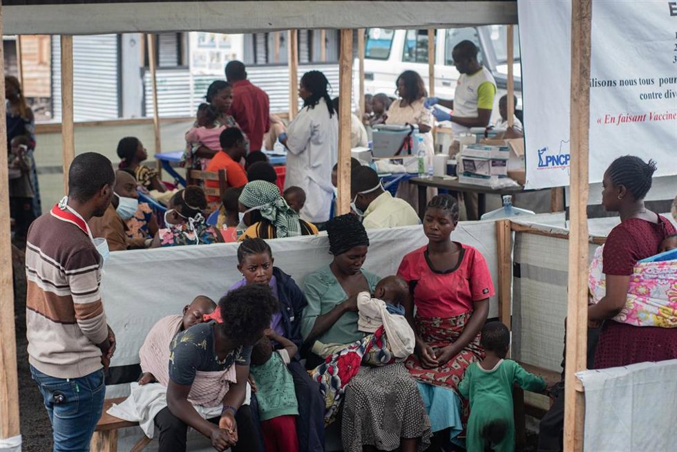 Archivo -  Vista del interior de un hospital en Goma, Kivu Norte, República Democrática del Congo