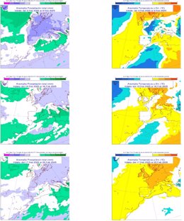 La próxima semana tendrá temperaturas propias de la época, con heladas en el interior y lluvias en sureste y Baleares.