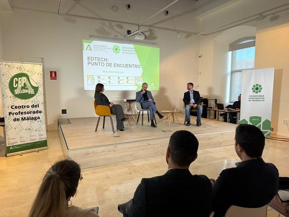 La Sede Tecnológica de Málaga de UNIA retoma el Ciclo EdTech con una conferencia sobre realidad virtual y aumentada.