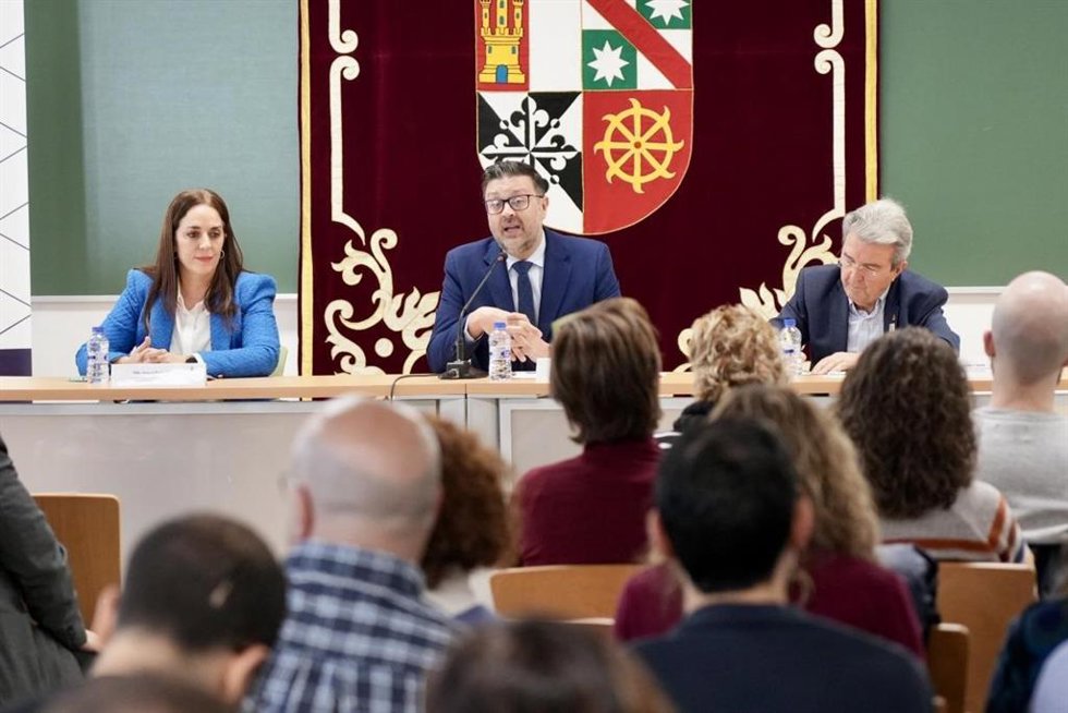 Inauguración del VI Congreso de Enseñanza y Aprendizaje de las Matemáticas de Castilla-La Mancha.