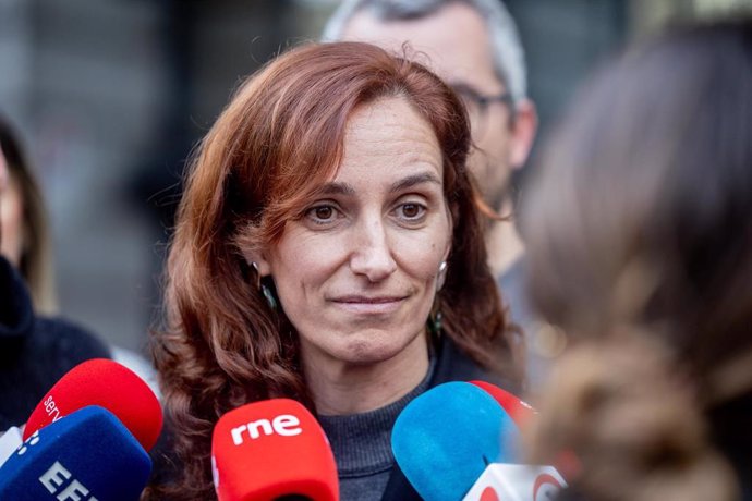 La ministra de Sanidad, Mónica García.