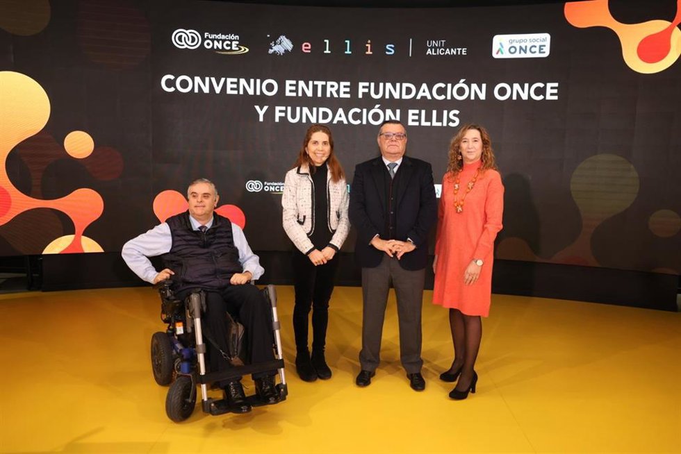 Fundación ONCE y ELLIS Alicante se unen para mejorar la accesibilidad a través de la IA