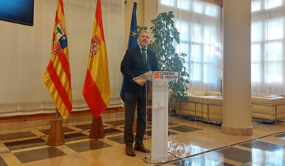 El presidente del Gobierno de Aragón, Jorge Azcón.