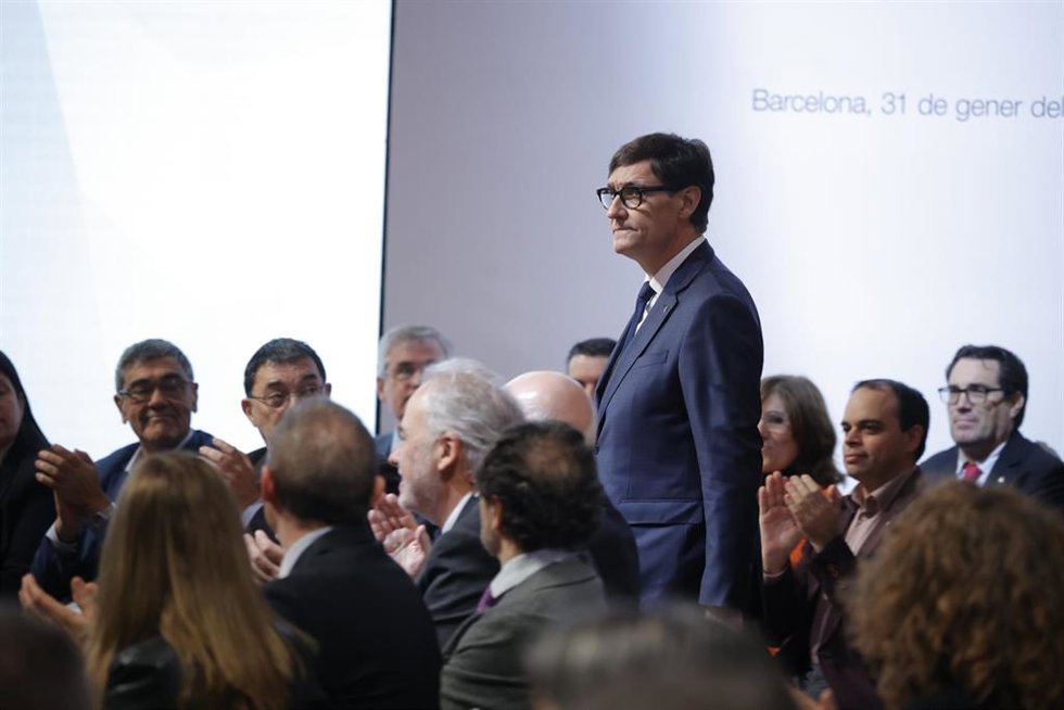 El presidente de la Generalitat de Catalunya, Salvador Illa