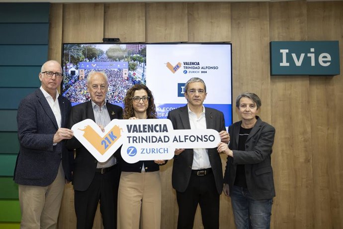 Presentació de l'Impacte Econòmic de la Mitja Marató València Trinidad Alfonso Zurich 2024