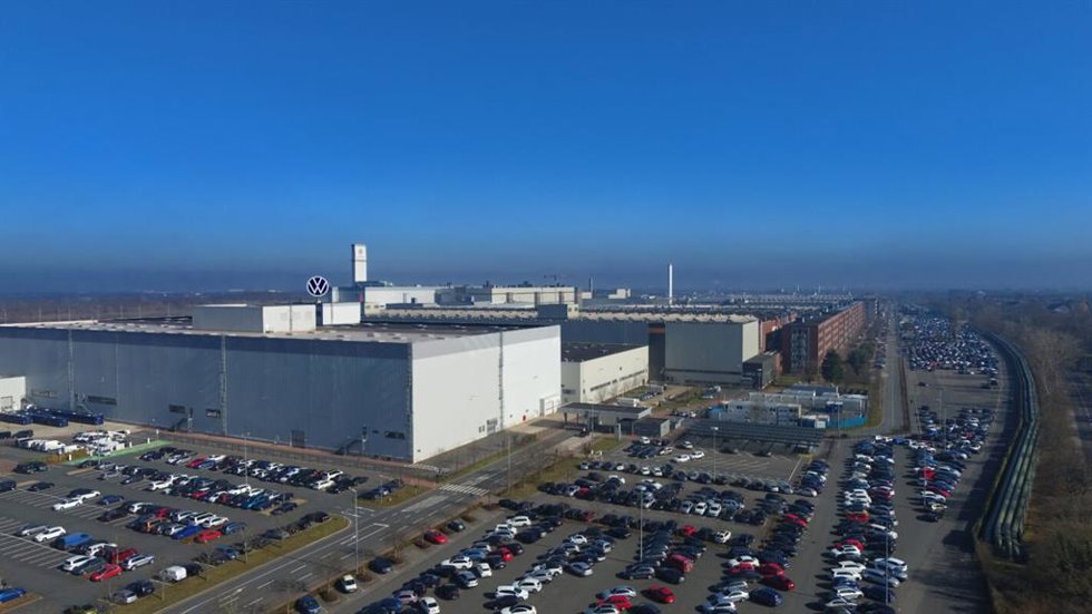Planta de Volkswagen Vehículos Comerciales en Hannover.