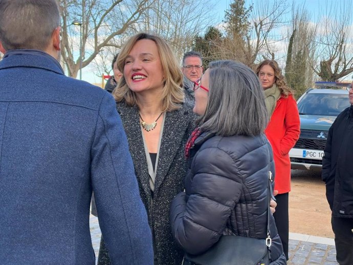 La ministra de Educación y secretaria general del PSOE Aragón, Pilar Alegría.