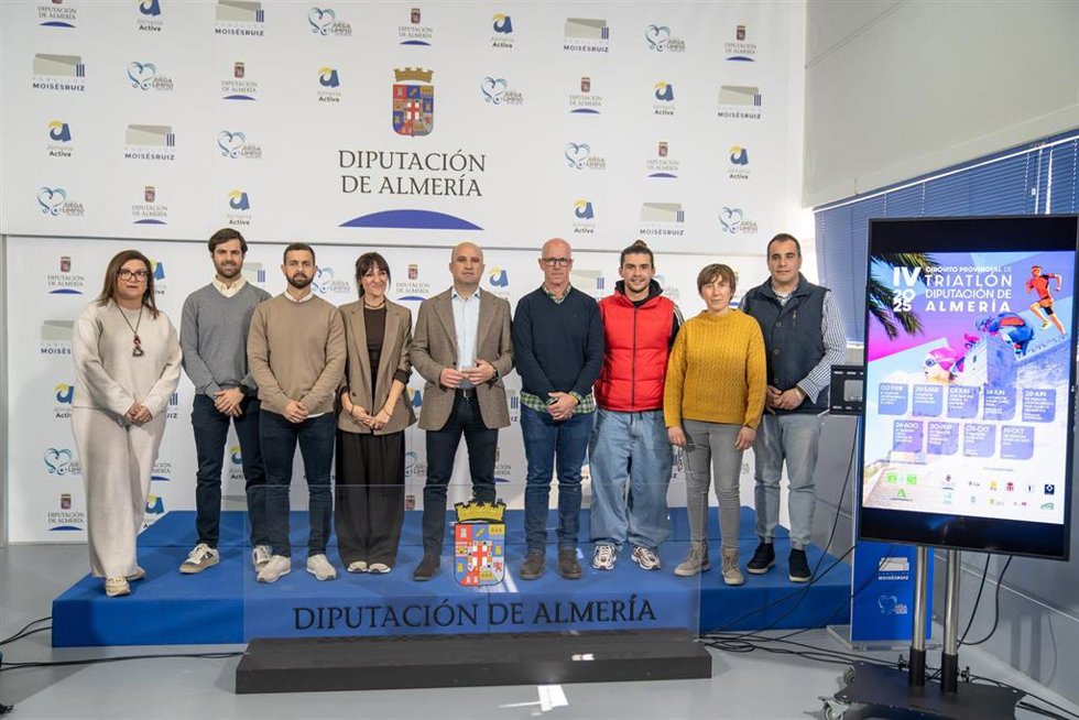 Presentación del IV Circuito Provincial de Triatlón.