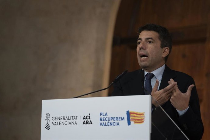 El president de la Generalitat, Carlos Mazón