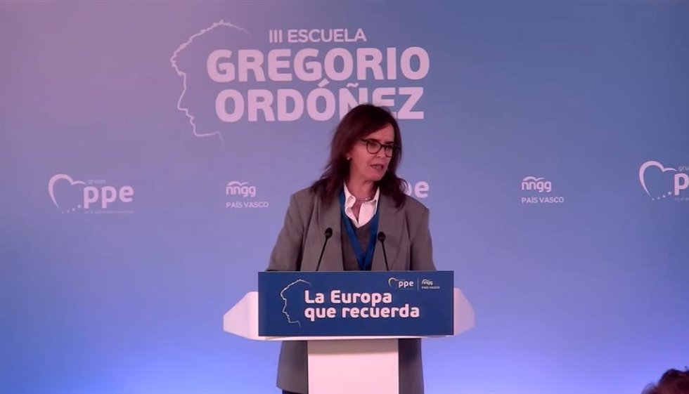 Carmen Fúnez, vicesecretaria de organización nacional del PP.