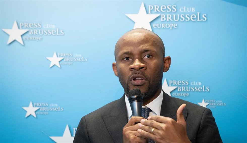 Archivo - El portavoz del Gobierno de RDC, Patrick Muyaya