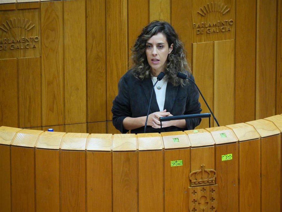 La diputada autonómica del BNG Alexandra Fernández.