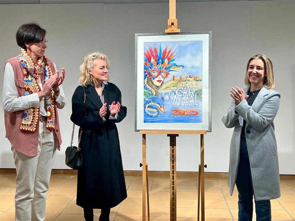 Imagen de la presentación del cartel anunciador del Carnaval de Alcala de Guadaíra 2025.