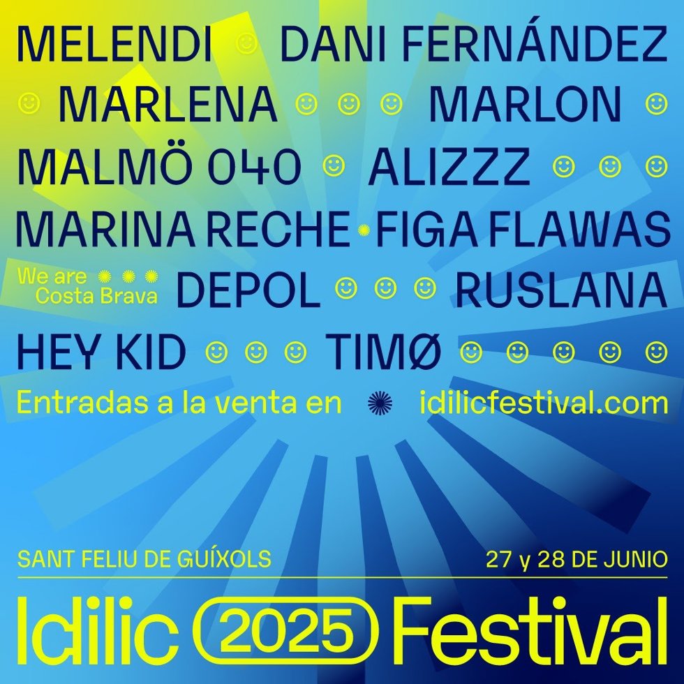 Cartel del Idílic Festival 2025