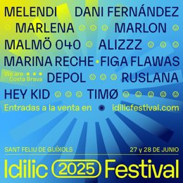 Cartell de l'Idílic Festival 2025