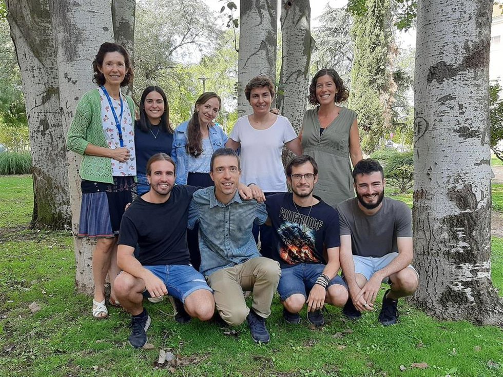 Equipo investigador del Jardín Atlántico de Gijón.