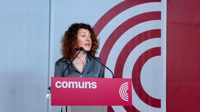 La portaveu dels Comuns i diputada al Congrés, Aina Vidal