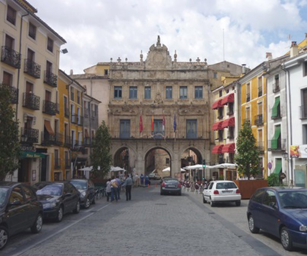 Fachada del Ayuntamiento de Cuenca