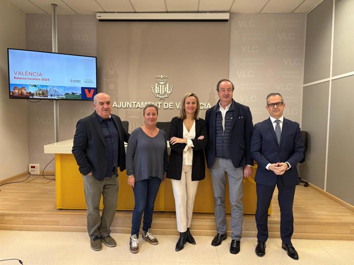 Presentació del balanç turístic del 2024 de l'Ajuntament de València