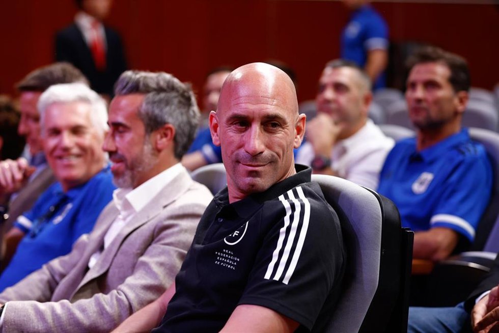 Archivo - El expresidente de la Federación Española de Fútbol Luis Rubiales 