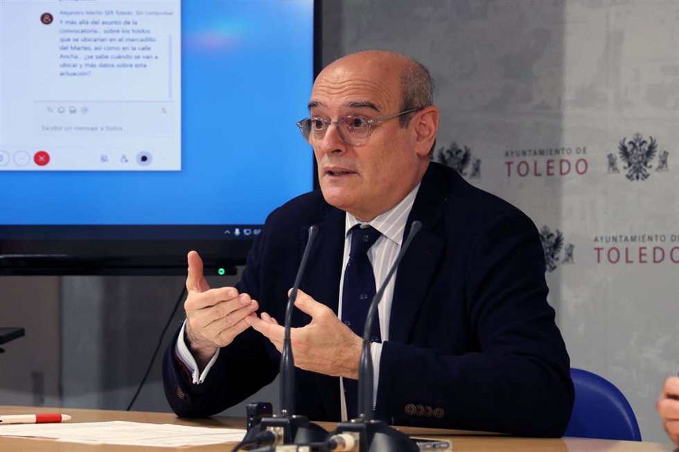 El concejal de Promoción Económica y Empleo, Juan Marín.