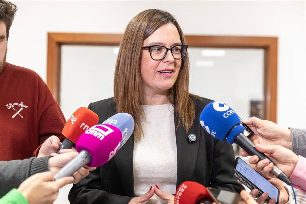 La consejera Portavoz del Gobierno regional, Esther Padilla, asiste a la inauguración de las nuevas instalaciones de la Delegación Diocesana de Medios de Comunicación Social y de Radiotelevisión Diocesana.