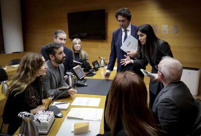 Sessió constitutiva de la comissió d'investigació de les Corts sobre la dana del passat 29 d'octubre