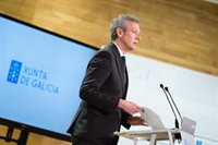 Rueda critica la "coincidencia recurrente" de ministros en Galicia los lunes, día de Consello de la Xunta