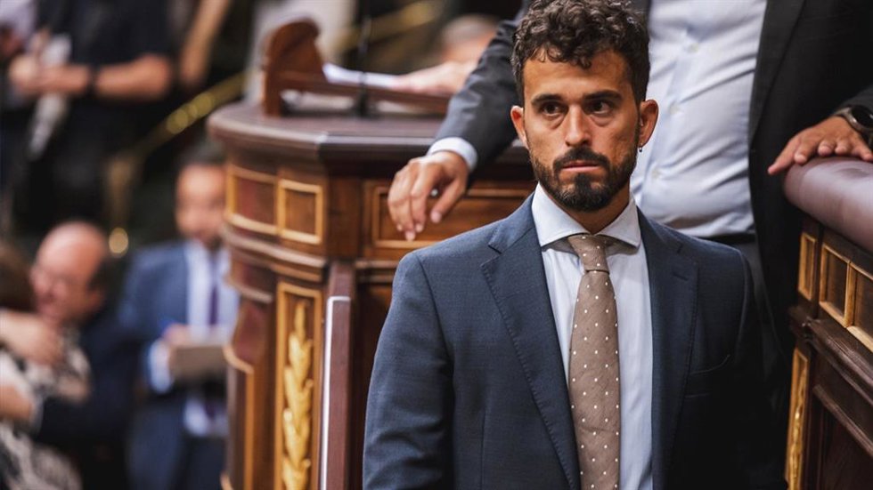 Archivo - El diputado nacional de Vox por Málaga Carlos Hernández Quero en una imagen de archivo.