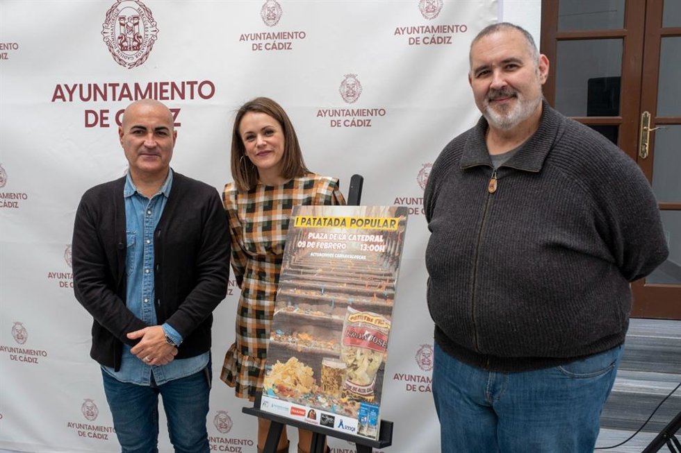 Presentación del cartel de la I Patatada Popular.