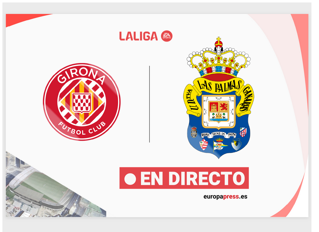LaLiga EA Sports - Girona - Las Palmas | En directo: resumen, goles y resultado hoy