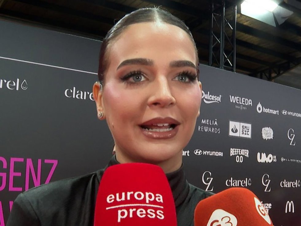 Laura Escanes en los premios Genz
