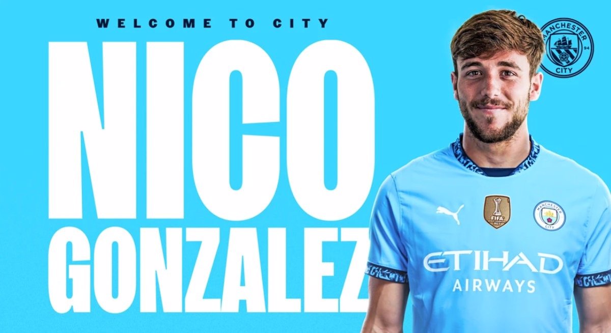 Nico González swells Manchester City Medulla