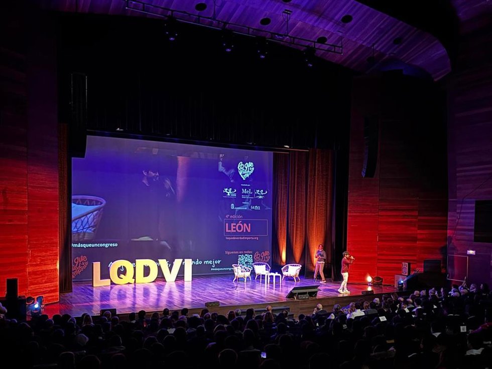 Inauguración del Congreso en León.