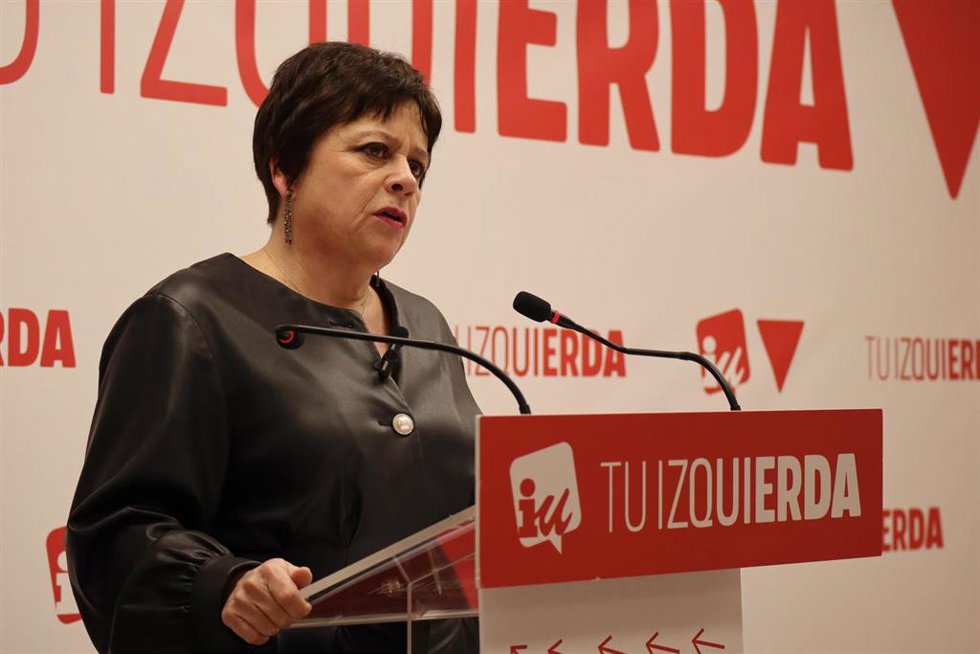 La diputada de IU, Henar Moreno