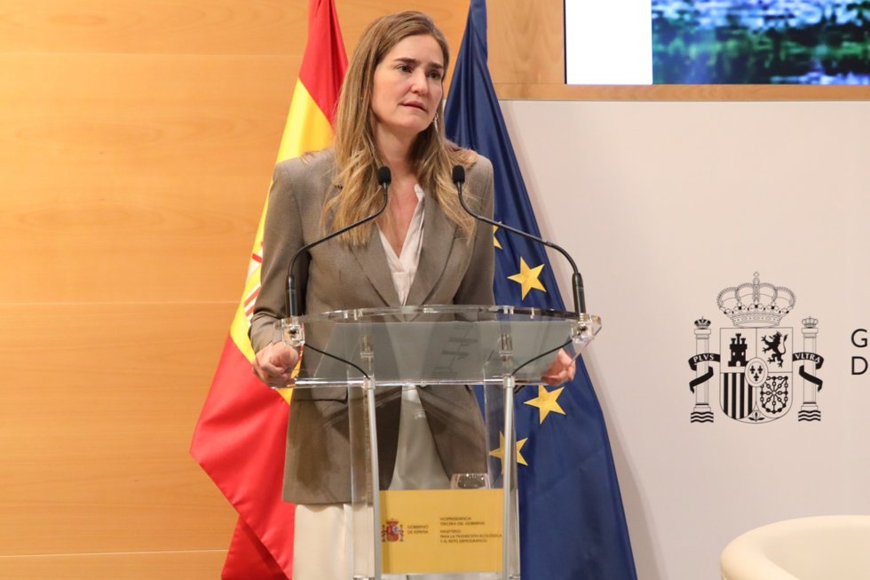La vicepresidenta tercera y ministra para la Transición Ecológica y el Reto Demográfico, Sara Aagesen