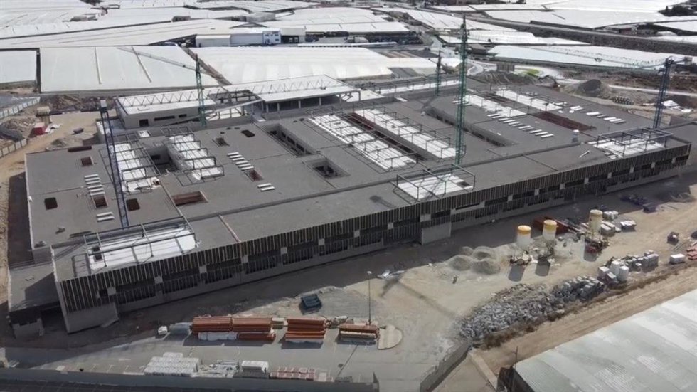 Archivo - Obras del Hospital de Roquetas de Mar (Almería) en noviembre de 2023.