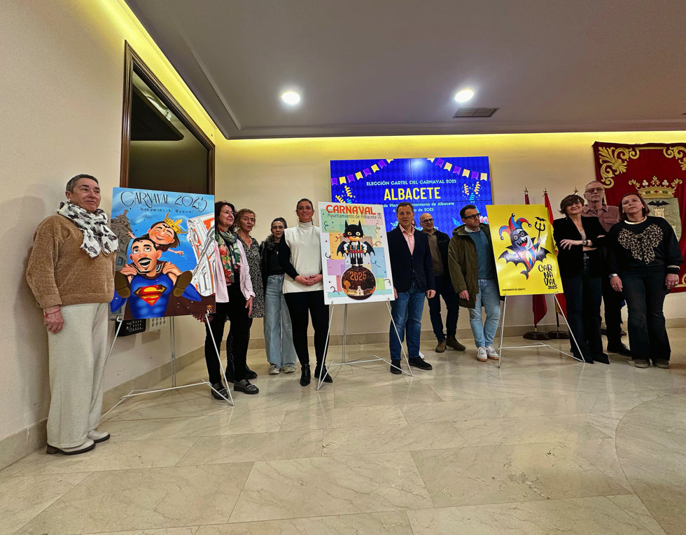 Carteles finalistas para el Carnaval de Albacete