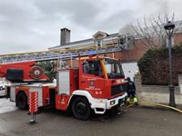 Sigue la investigación del incendio del chalé de Cacicedo con especialistas de la Guardia Civil