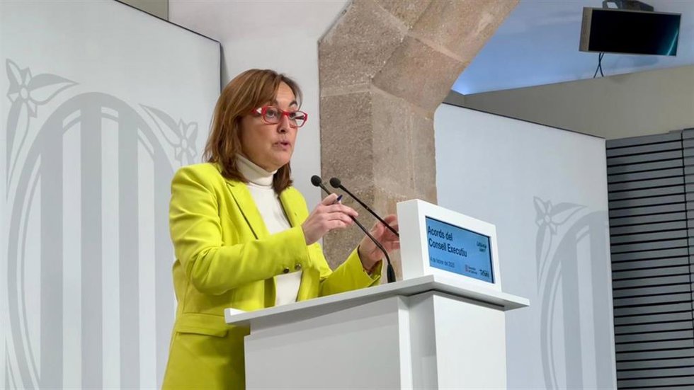 Rueda de prensa de la consellera de Territorio, Vivienda y Transición Ecológica y portavoz de la Generalitat, Sílvia Paneque, tras la reunión del Consell Executiu