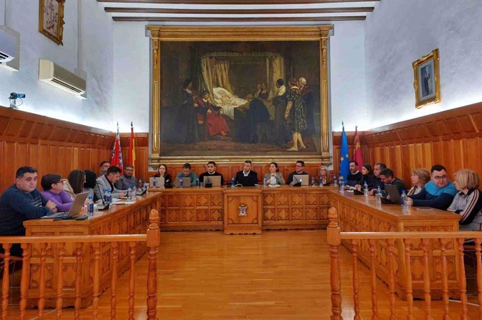 Imagen del Pleno de la Corporación Municipal de Caravaca de la Cruz