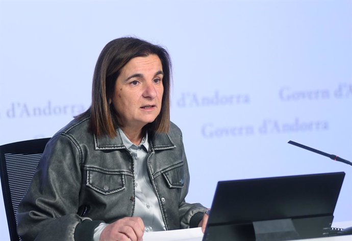 La ministra d'Afers Socials i Funció Pública d'Andorra, Trini Marín