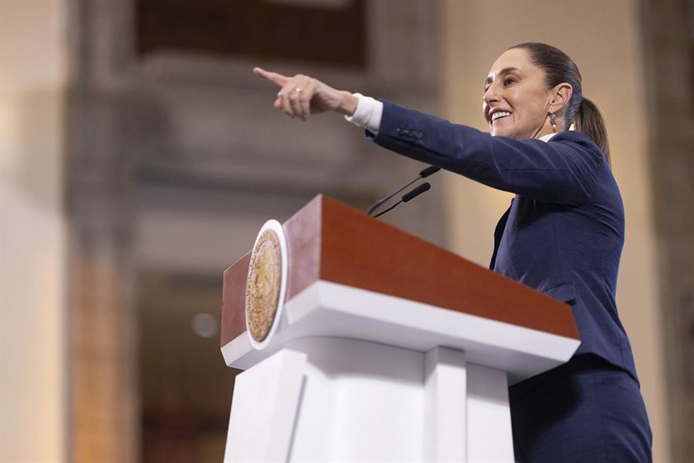 La presidenta de México, Claudia Sheinbaum