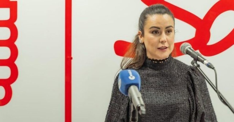 La portavoz del PSOE en el Ayuntamiento de Lepe y secretaria general del PSOE en la localidad, Bella Canales.